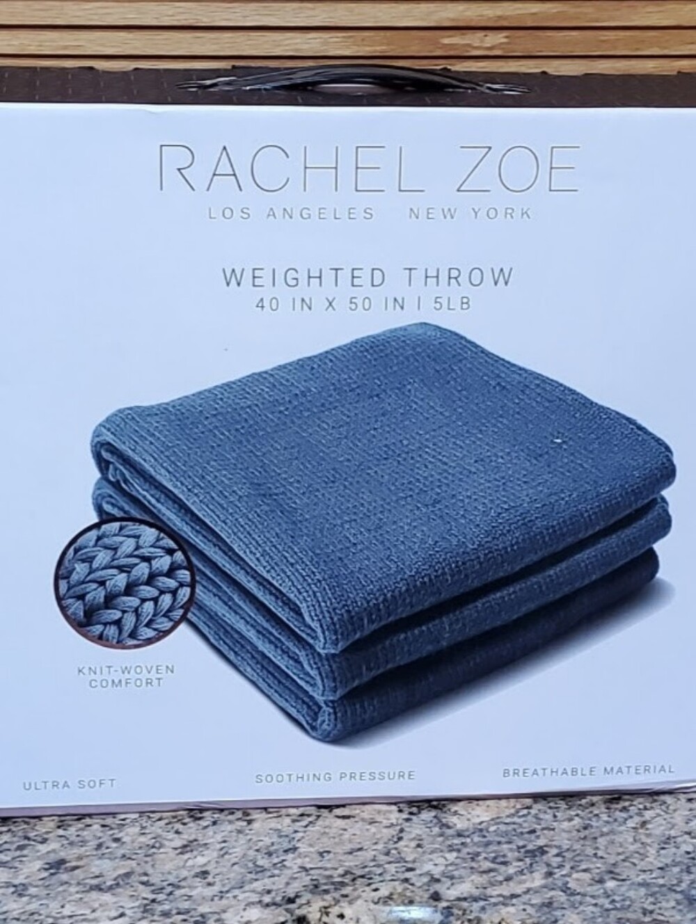 Rachel Zoe Weighted Throw NWT